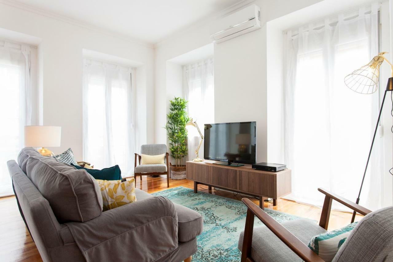 Principe Real Beautiful 3 Bedroom Flat 리스본 외부 사진